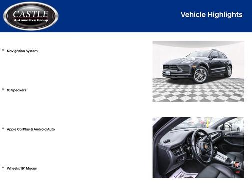 Jet Black Metallic 2023 Porsche Macan Macan