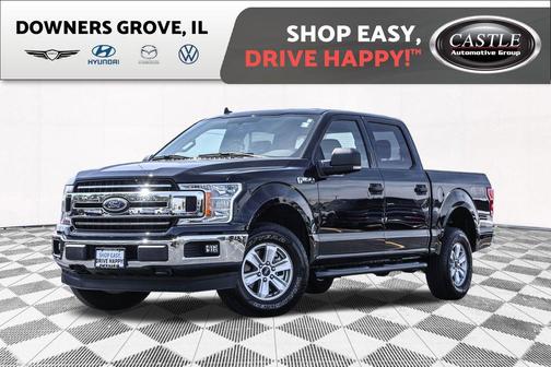 Shadow Black 2018 Ford F-150 XLT