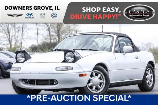 White 1990 Mazda MX-5 Miata Base