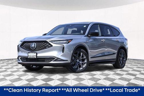 Lunar Silver Metallic 2022 Acura MDX A-Spec Package
