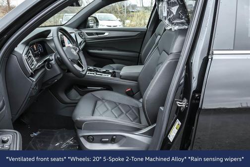 deep black pearl 2026 Volkswagen Atlas Cross Sport 2.0T SE w/Technology 4MOTION