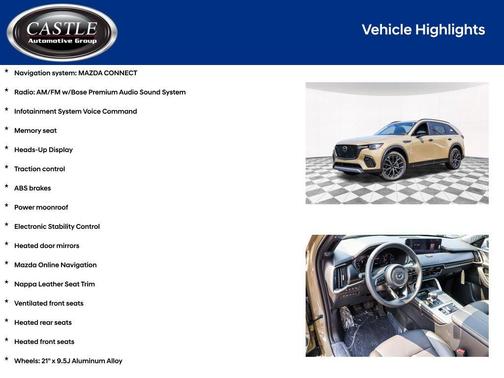 2025 Mazda CX-70 PHEV Premium Plus Package