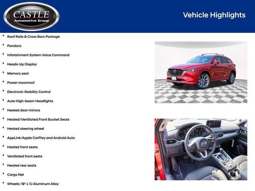 Soul Red Crystal Metallic 2025 Mazda CX-5 2.5 S Premium Plus Package
