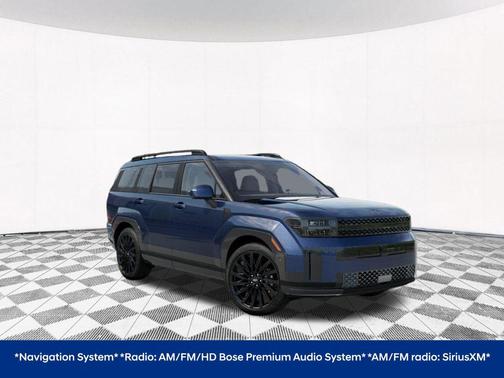 Atlantis Blue 2026 Hyundai SANTA FE Calligraphy