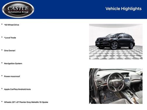 2018 Acura MDX 3.5L w/Technology Package