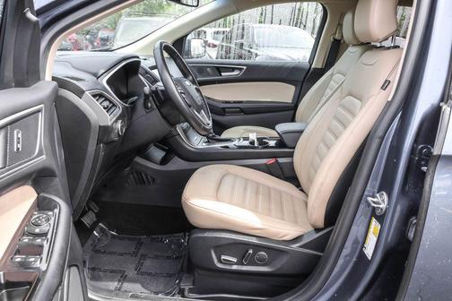 Blue Metallic 2018 Ford Edge SEL