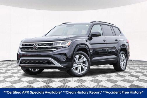 Deep Black 2023 Volkswagen Atlas 3.6L SE w/Technology