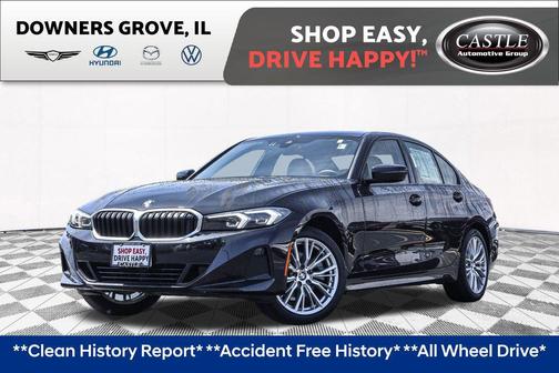Black Sapphire Metallic 2023 BMW 330 xDrive
