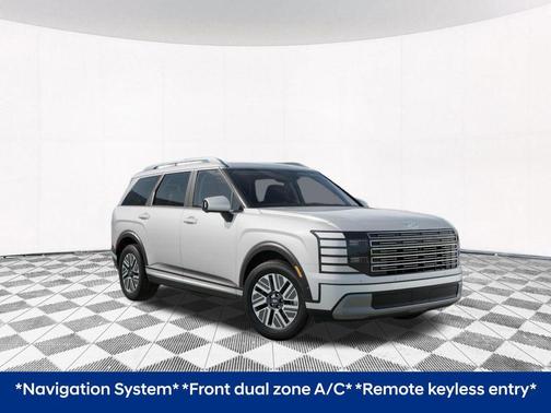 Creamy White Pearl 2026 Hyundai Palisade Hybrid SEL Premium 8P