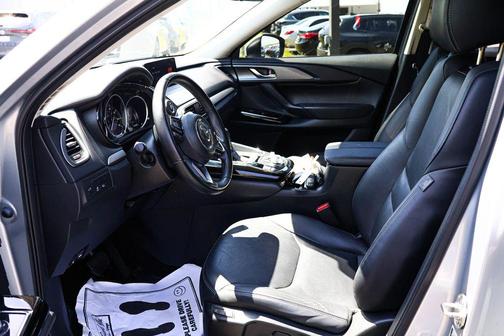 Sonic Silver Metallic 2023 Mazda CX-9 Touring Plus