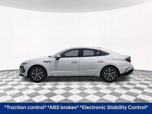 Serenity White 2026 Hyundai SONATA Hybrid Base