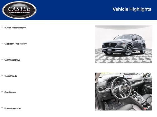 Machine Gray Metallic 2021 Mazda CX-5 Grand Touring