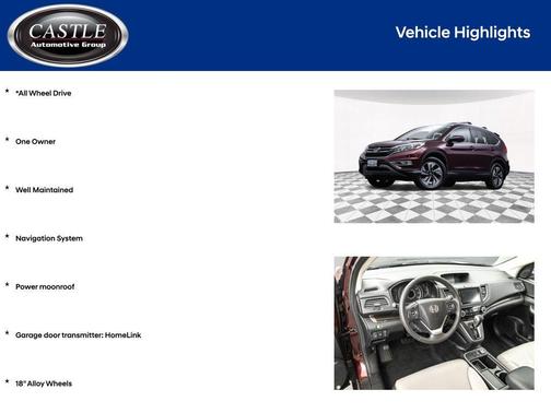 2016 Honda CR-V Touring