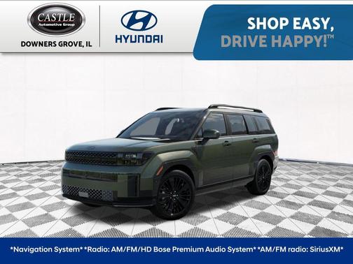 Rockwood Green 2026 Hyundai SANTA FE HEV Calligraphy