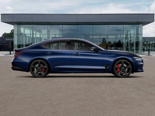 Capri Blue 2026 Genesis G70 3.3T AWD Sport Prestige