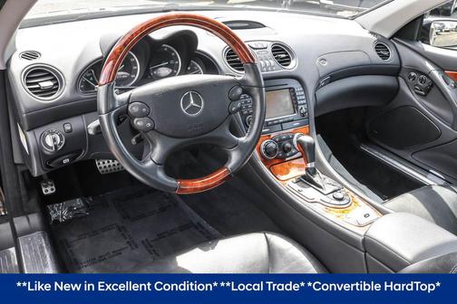 Black 2007 Mercedes-Benz SL-Class SL 550