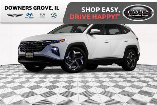 Serenity White Pearl 2023 Hyundai TUCSON Limited