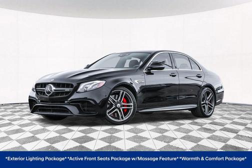 Black 2019 Mercedes-Benz AMG E 63 S 4MATIC