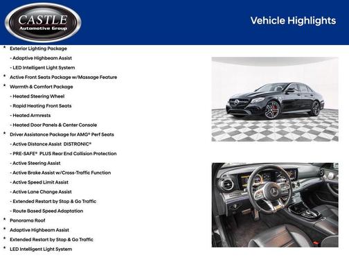 Black 2019 Mercedes-Benz AMG E 63 S 4MATIC