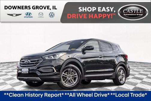 Twilight Black 2017 Hyundai Santa Fe Sport 2.4L
