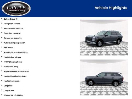 Ecotronic Gray Pearl 2026 Hyundai PALISADE SEL 7P