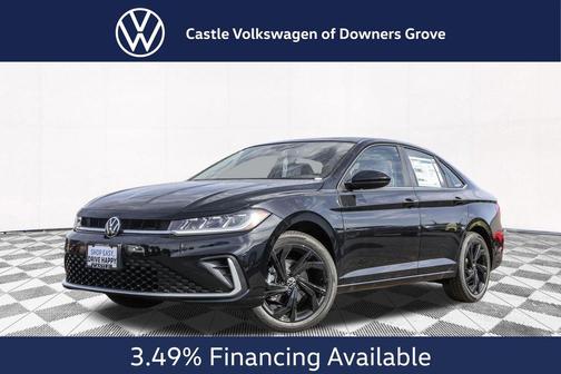 Deep Black Pearl 2026 Volkswagen Jetta 1.4T SE