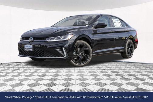 Deep Black Pearl 2026 Volkswagen Jetta 1.4T SE