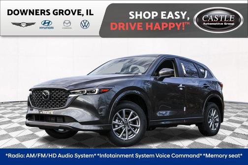 Machine Gray Metallic 2025 Mazda CX-5 2.5 S Preferred Package