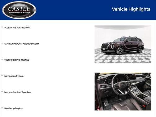 2021 Hyundai PALISADE Calligraphy