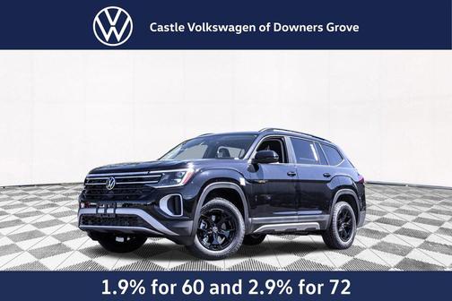 deep black pearl 2026 Volkswagen Atlas Peak Edition