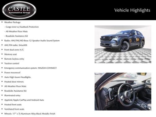 Ingot Blue Metallic 2026 Mazda CX-50 Hybrid Premium