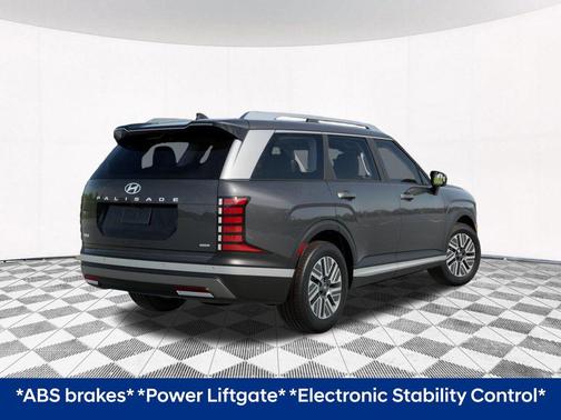 Ecotronic Gray Pearl 2026 Hyundai Palisade Hybrid SEL 7P