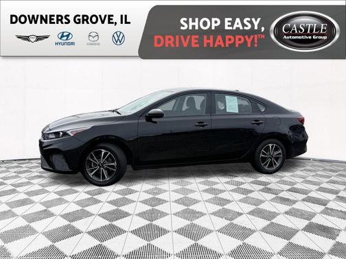 Aurora Black 2023 Kia Forte LXS