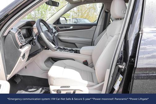 deep black pearl 2026 Volkswagen Atlas 2.0T SEL