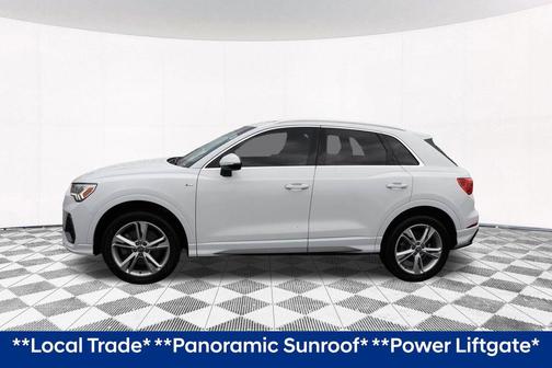 Glacier White Metallic 2020 Audi Q3 45 S line Premium Plus