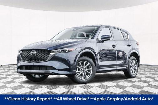 Deep Crystal Blue Mica 2025 Mazda CX-5 2.5 S Select Package