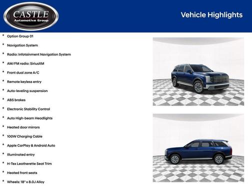 Pacific Sapphire 2026 Hyundai Palisade Hybrid SEL Premium 7P