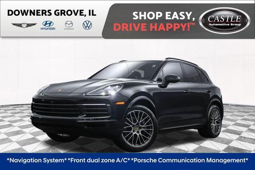 Jet Black Metallic 2022 Porsche Cayenne Platinum Edition