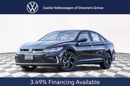Deep Black Pearl 2026 Volkswagen Jetta 1.4T SE
