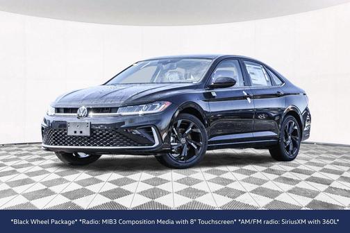 Deep Black Pearl 2026 Volkswagen Jetta 1.4T SE