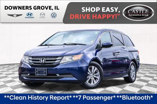 Obsidian Blue Pearl 2016 Honda Odyssey EX-L