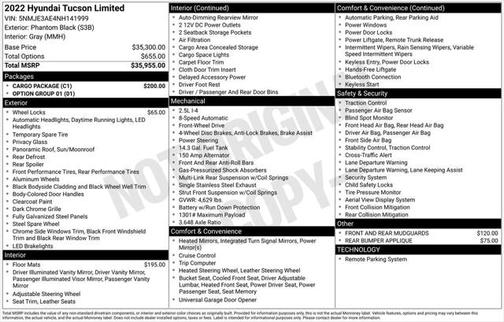 2022 Hyundai TUCSON Limited