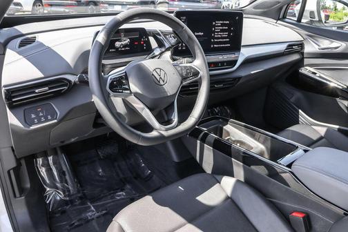 Opal White 2023 Volkswagen ID.4 AWD Pro S