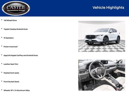 Rhodium White Metallic 2023 Mazda CX-5 2.5 S