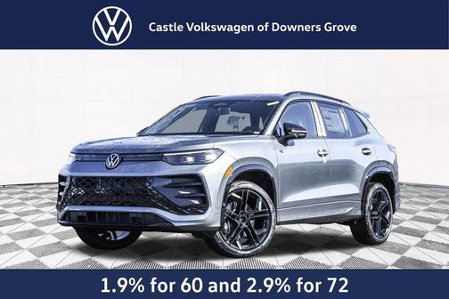 platinum gray metallic 2026 Volkswagen Tiguan 2.0T SE R-Line Black 4MOTION