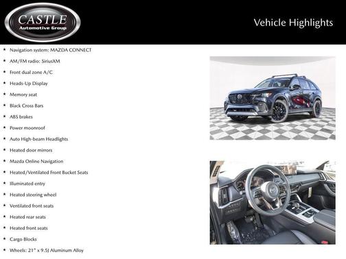 Jet Black Mica 2026 Mazda CX-70 3.3 Turbo Premium