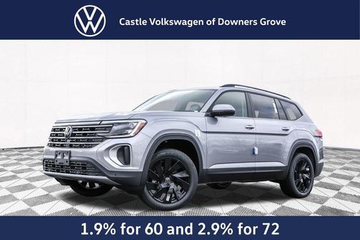 Silver Mist Metallic 2026 Volkswagen Atlas 2.0T SE w/Technology 4MOTION
