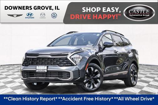 Gravity Gray 2023 Kia Sportage X-Line