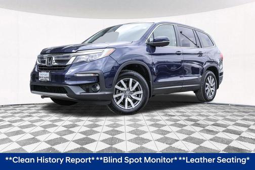 Blue 2019 Honda Pilot EX-L