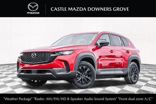 Soul Red Crystal Metallic 2026 Mazda CX-50 Hybrid Preferred